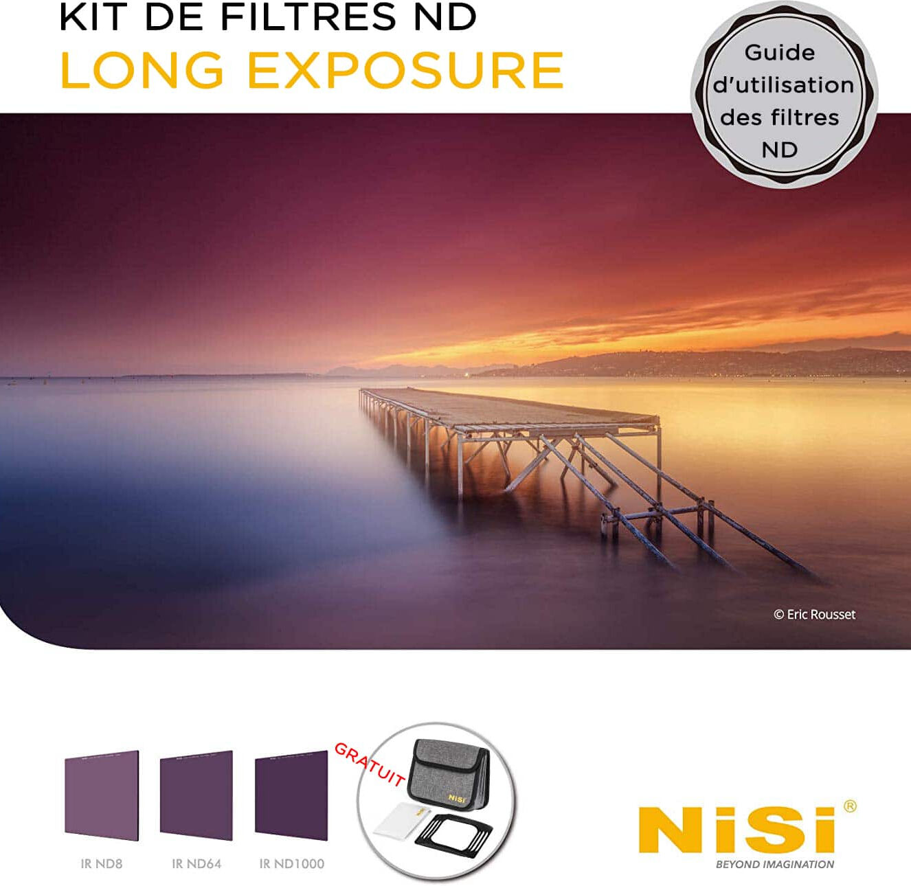 NISI Kit Filtros ND Long Exposure Systeme 100mm