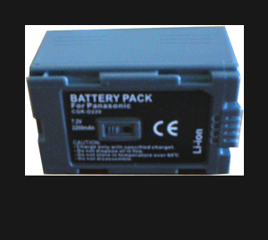 Panasonic Batteri till Panasonic som ersätter CGR-D220