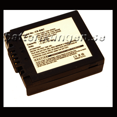 Panasonic Batteri till Panasonic - CGA-S002 mfl