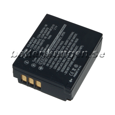 Panasonic Batteri till Panasonic - CGA-S007 mfl