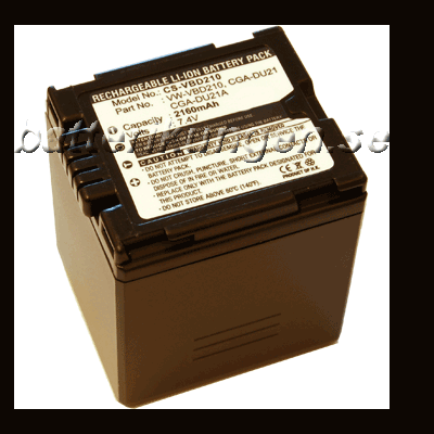 Panasonic Batteri till Panasonic - CGA-DU21 mfl