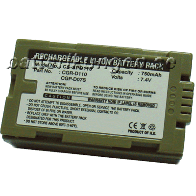 Panasonic Batteri till Panasonic - CGR-D11O mfl