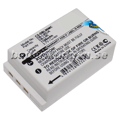 Sanyo Batteri till Sanyo som ersätter DB-L90 mfl