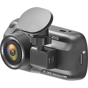 Kenwood DRV-A501W Wide Quad-HD-Dashcam mit 3-Achsen G-Sensor, GPS und Wireless Link, inkl. 16GB Micro SD-Karte