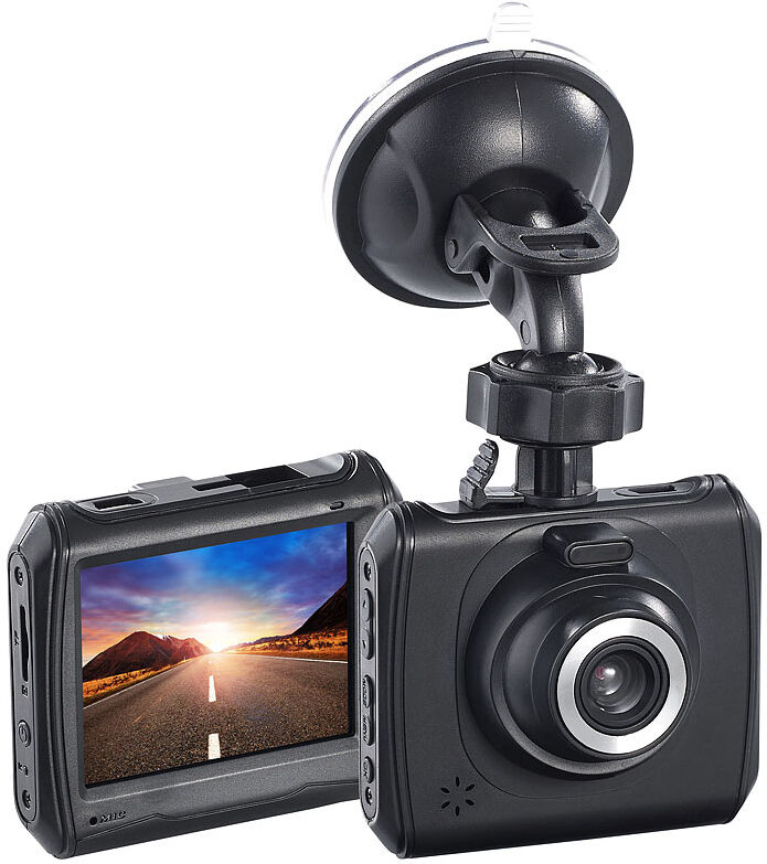 NavGear DVR-Dashcam MDV-2490 mit Bewegungserkennung, 6,1 cm / 2,4