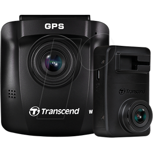 Transcend TS DRIVEPRO 620 - Dual-Dashcam, 1080p, 60/30 fps, 140°