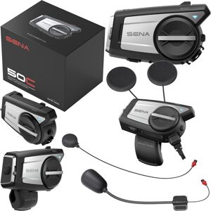 Sena Headset 50C Mesh Bluetooth 5 Motorrad Kommunikation mit 4K-Kamera und Sound