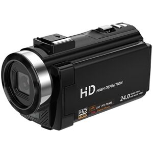 INF Videokamera 1080P / 24MP / 16x zoom og drejelig LCD-skærm