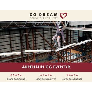 Go Dream Oplevelsesgave - Adrenalin Og Eventyr