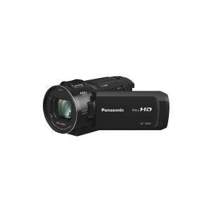 Panasonic HC-V808 - Videokamera - 1080p / 50 fps - 8.57 MP - 24x optisk zoom - Leica - flashkort - Wi-Fi - sort