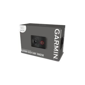 Garmin Dash Cam Tandem - Instrumentpanel-kamera - 1440p / 30 fps - 3.7 MP - Wireless LAN, Bluetooth - GPS - G-Sensor