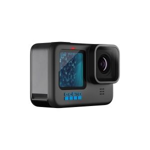 GoPro   HERO11 Black Speciality Bundle - Action-kamera - 27 MP - 5.3K / 60 fps - 27 MP - trådløst netværk - undervands op til 10 m - sort   Bundle - Inkl. 1 x 64GB SD Card