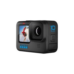 GoPro HERO10 Black - Action-kamera - 5.3K / 60 fps - 23.0 MP - Wireless LAN, Bluetooth - undervands op til 10 m