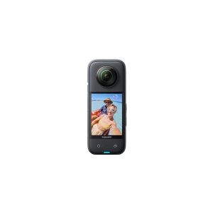 Insta360 X3 - 360° action-kamera - 5.7K / 30 fps - 72 MP - Wi-Fi, Bluetooth op til 10 m - sort