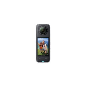 Insta360 X4 - 360° action-kamera - 8K / 30 fps - 72 MP - Wi-Fi, Bluetooth op til 10 m - sort