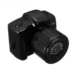 Komponenta Tech Y2000 minikamera bærbart digitalkamera videokamera 1080P Black