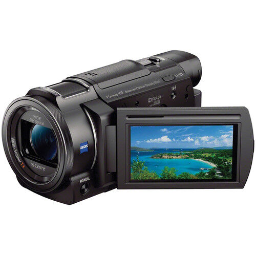 Sony FDR-AXP33 Handycam - 4K - Video Camera Con Proiettore Integrato - 2 Anni Di Garanzia