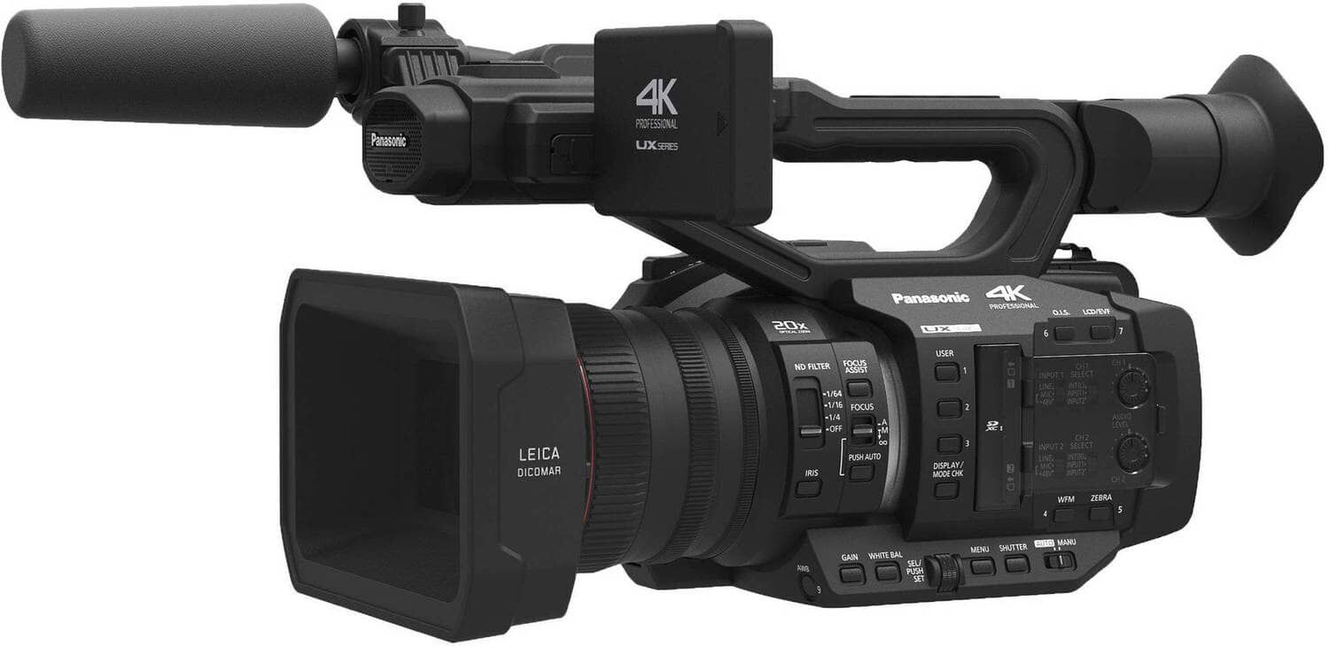 Panasonic AG-UX180 - Videocamera Professionale 4K - 2 Anni Di Garanzia