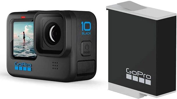 GoPro HERO10 Black-Bundle (2 batterie Enduro in dotazione)