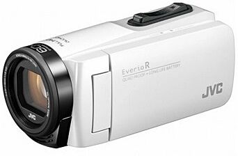 JVC Videocamera JVC Palmare GZ-R495WEU White + SD Card