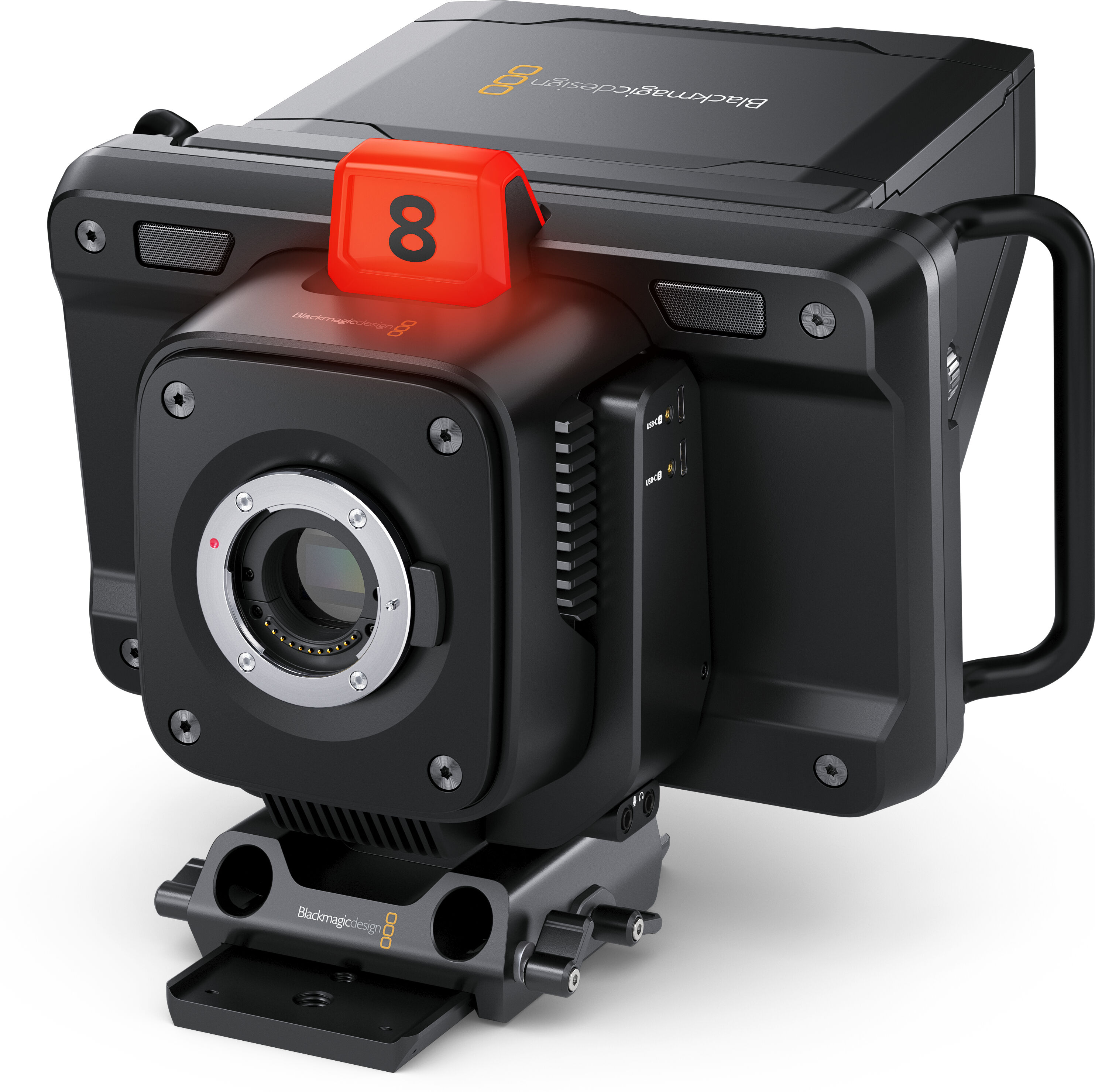 Blackmagic Design Studio Camera 4K Plus G2 Videocamera da spalla Ultra HD Nero [BM-CINSTUDMFT/G24PDDG2]