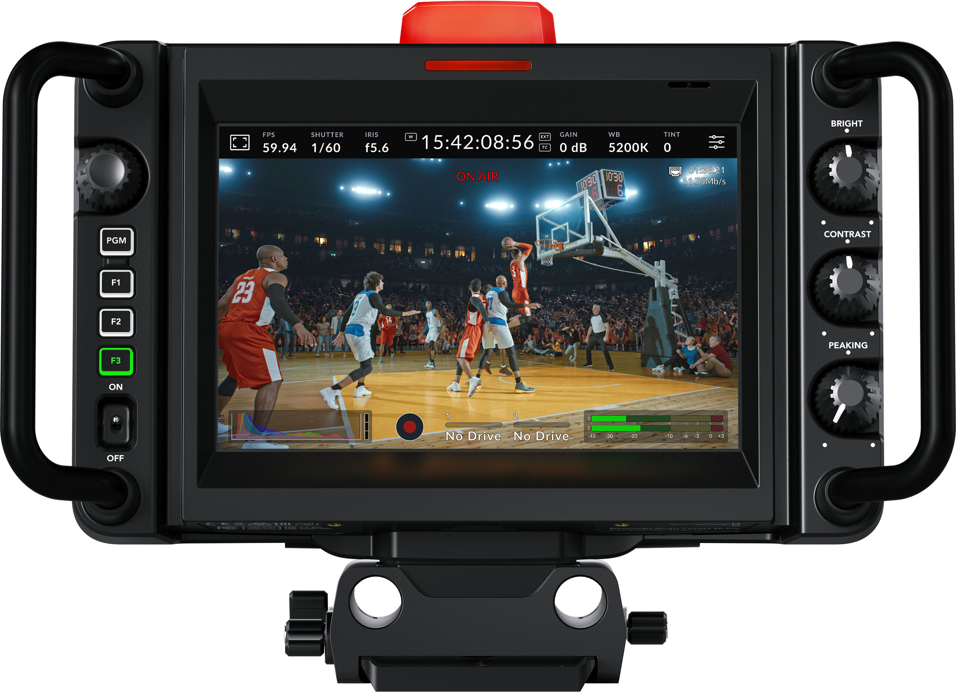 Blackmagic Design Studio Camera 4K Pro G2 Videocamera da spalla Ultra HD Nero [BM-CINSTUDMFT/G2]