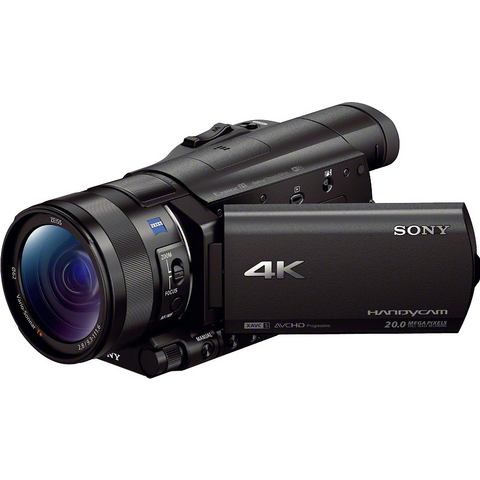 Sony FDR-AX100 4K (Ultra-HD)/1080p (Full HD)/720p (HD-ready) Camcorder, WLAN, NFC  - 1299.99 - zwart
