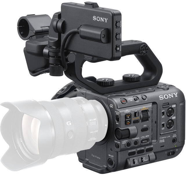 Sony PXW-FX6 Cinema Line, 4K, fullformatssensor, E-fattning