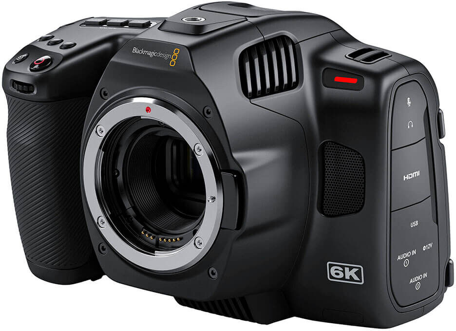 Blackmagic Design Pocket Cinema Camera 6K Pro, med EF-fattning