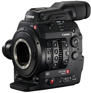 Canon EOS C300 Mark II för EF-optik