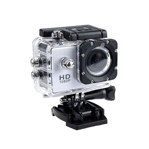 WLLKIY Mini HD 1080P Waterproof Camera Sport Camcorder 2.0 Inch 32G Outdoor Motion Sking DV for Action Video Helmet Bicycle Digital Cam (Size : Cam add16gb card, Color : A)