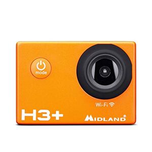 Midland H3+ - Full HD Waterproof Action Camera with Wi-Fi for Vlogging, with Stabiliser
