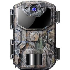 YE_EU Wildlife Camera 20MP 1080P Trail Game Hunting Cameras with IR Night Vision Motion Activated, 2.4" LCD Display, IP66 Waterproof, for Wildlife Monitoring, Hunting Games, Home Security