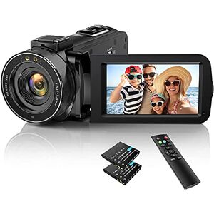 IXNAIQY Video Camera FHD 1080P 36MP 30FPS Camcorder for YouTube, Video Camera Camcorder with IR Night Vision 16X Digital Zoom 3.0'' 270 Degree Rotation IPS Screen Vlogging Camera Recorder