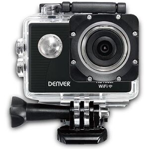 Denver 5051W Action Cam Waterproof Underwater Camera 30 m with App, Helmet Camera 12MP, 1080P Full HD, 30fps, Micro SD Slot up to 32GB, 900mAh