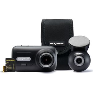 NEXTBASE 322GW Full HD Dash Cam with Rear Window Dash Cam & Go Pack Bundle, Black