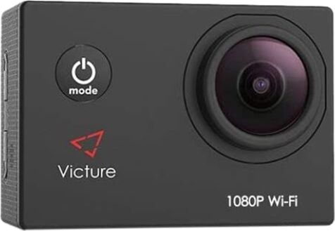 Refurbished: Victure AC400 Sports Action Camcorder WiFi HD 1080P, A