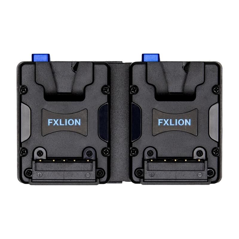 Fxlion Nano V-Lock Dobbeltplate For 2 Stk. Nano V-Lock Batterier