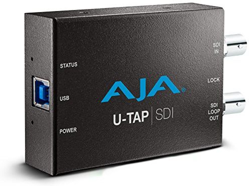 U-TAP-SDI AJA  USB 3.0 Videoinspelningskort, Svart