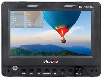 Viltrox DC-70 pro 4K-kompatibel LCD-monitor