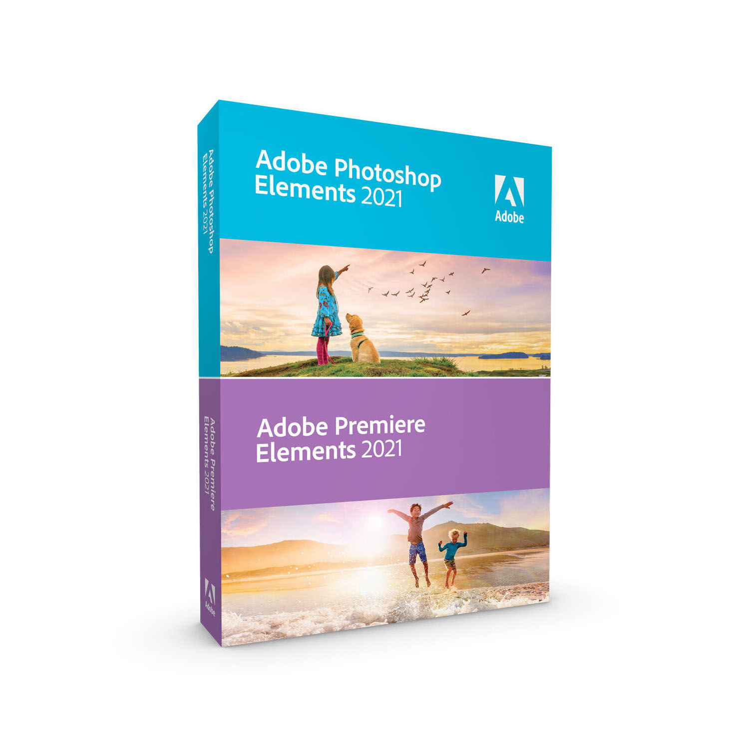 Adobe Photoshop Elements + Premiere Elements 2021, svensk, Windows, DVD