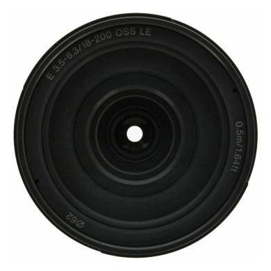 Sony 18-200mm 1:3.5-6.3 AF E OSS LE (SEL18200LE) schwarz