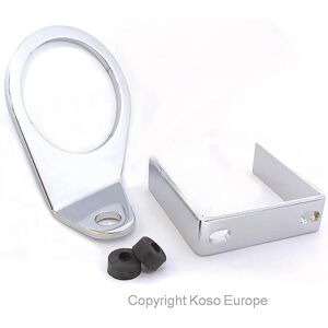 KOSO Halter für 55mm D-Typ Instrumente  Silber