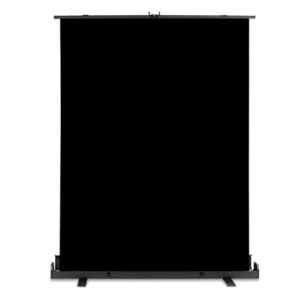 Walimex Pro Hintergrund Roll-up 155 x 200 cm schwarz