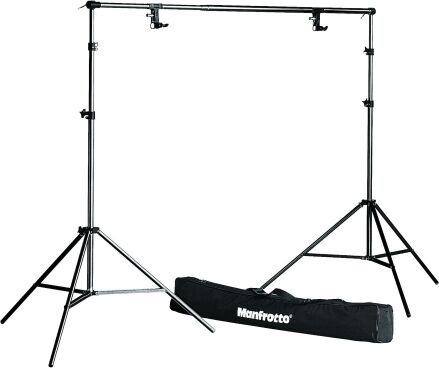 Manfrotto 1314B Hintergrund Kit, Alu, schwarz