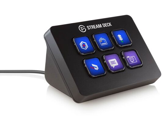 Elgato Stream Deck Mini USB Controller Keypad, 6 LCD Tasten