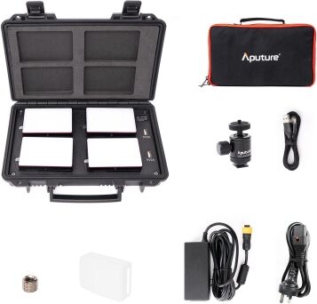 Aputure MC-4 Light Travel Kit Kameraleuchten SET