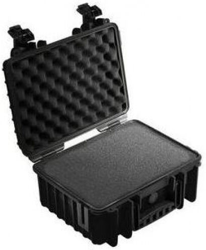 B&W International Outdoor Case Typ 3000 mit Schaumstoffeinsatz - Schwarz