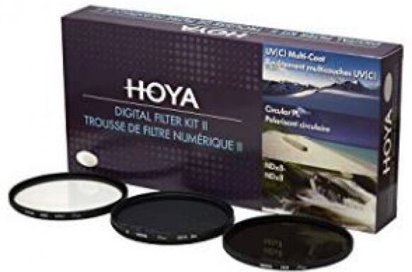 Hoya Digital Filter Kit II 40.5mm Pol-Cirk./NDX8/HMC UV