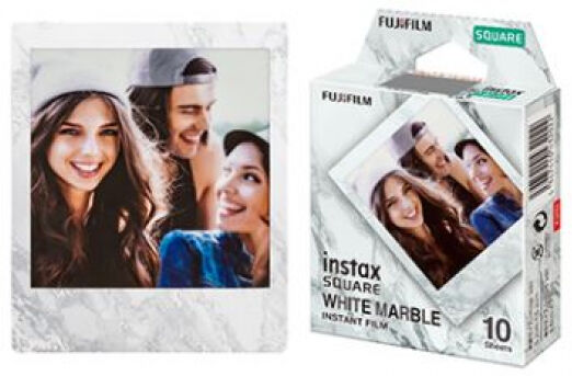 Fujifilm instax Square Film white marble